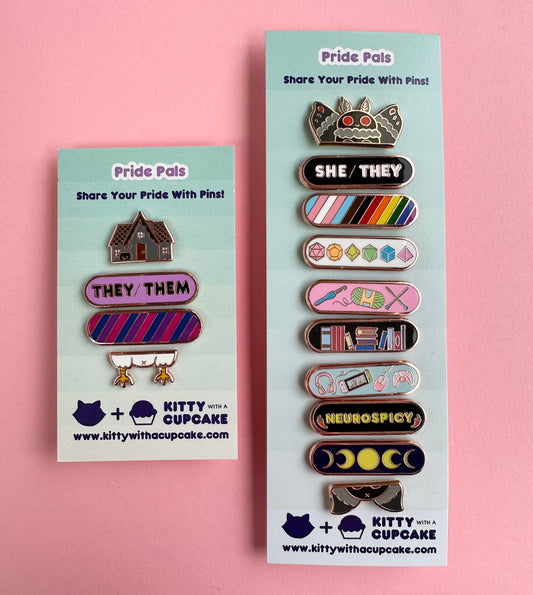 Build Your Own Custom Pride Pals Pin Set!