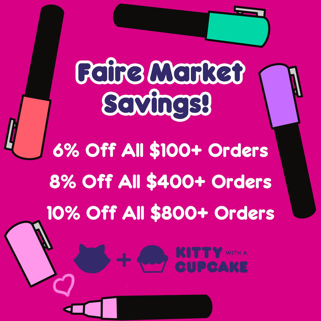 Faire Market Savings for Wholesale Retailers!