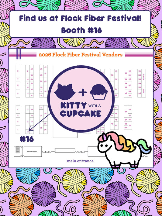 Find us at Flock Fiber Festival!