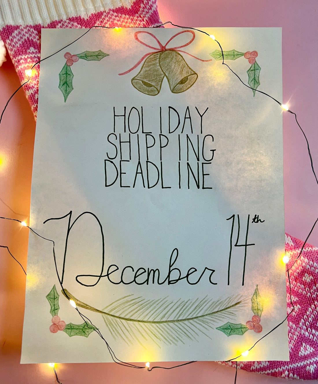 2025 Holiday Shipping Deadline