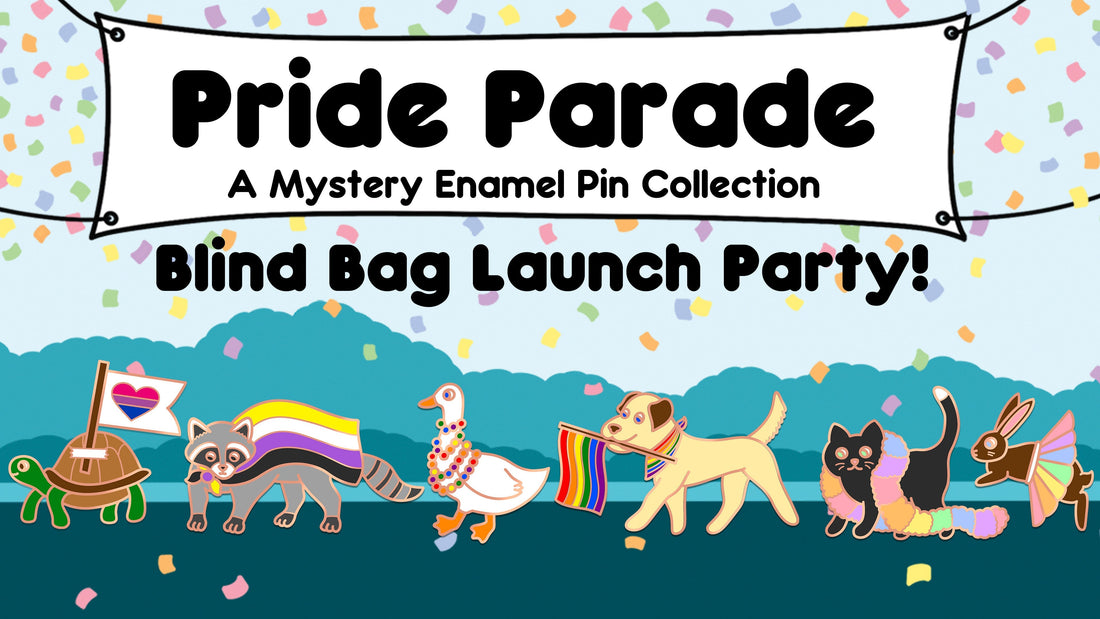 Pride Parade Blind Bag Launch Party at Geeky Teas & Games