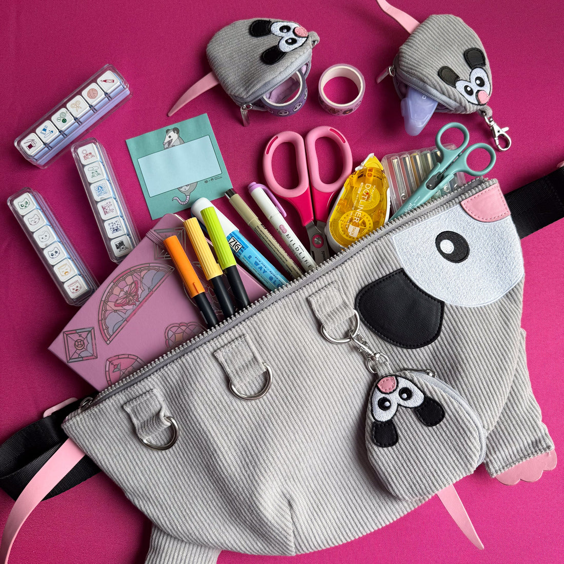 Opossum Crossbody Bag Live on Kickstarter!
