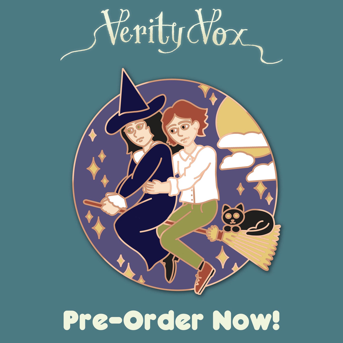 PRE-ORDER: Verity Vox Happily Ever After Enamel Pin