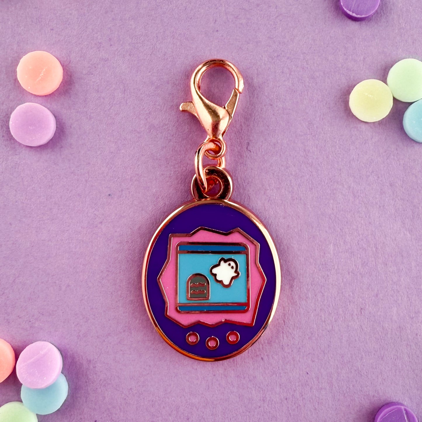 Ghost Virtual Pet Charm