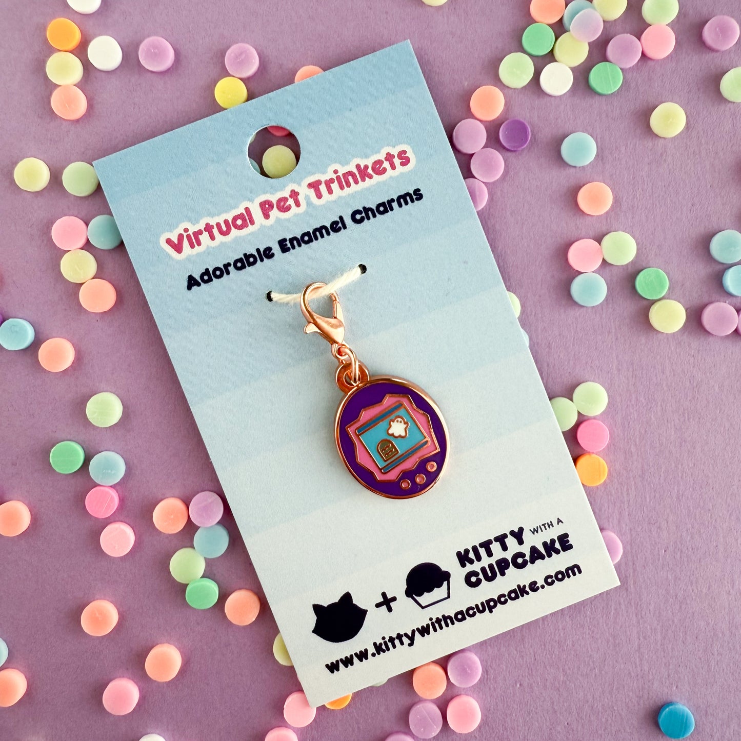 Ghost Virtual Pet Charm