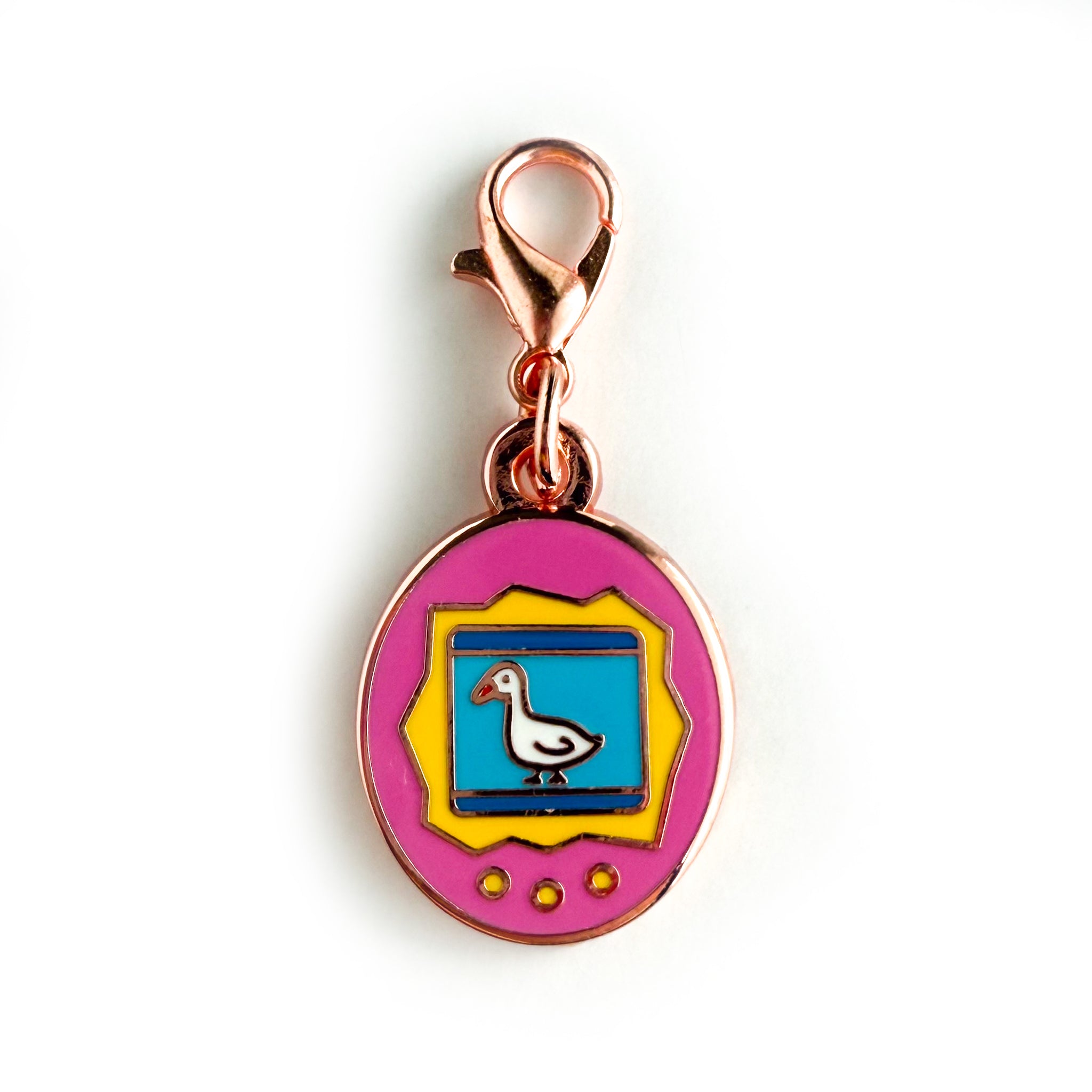 Goose Virtual Pet Charm – Kitty With A Cupcake