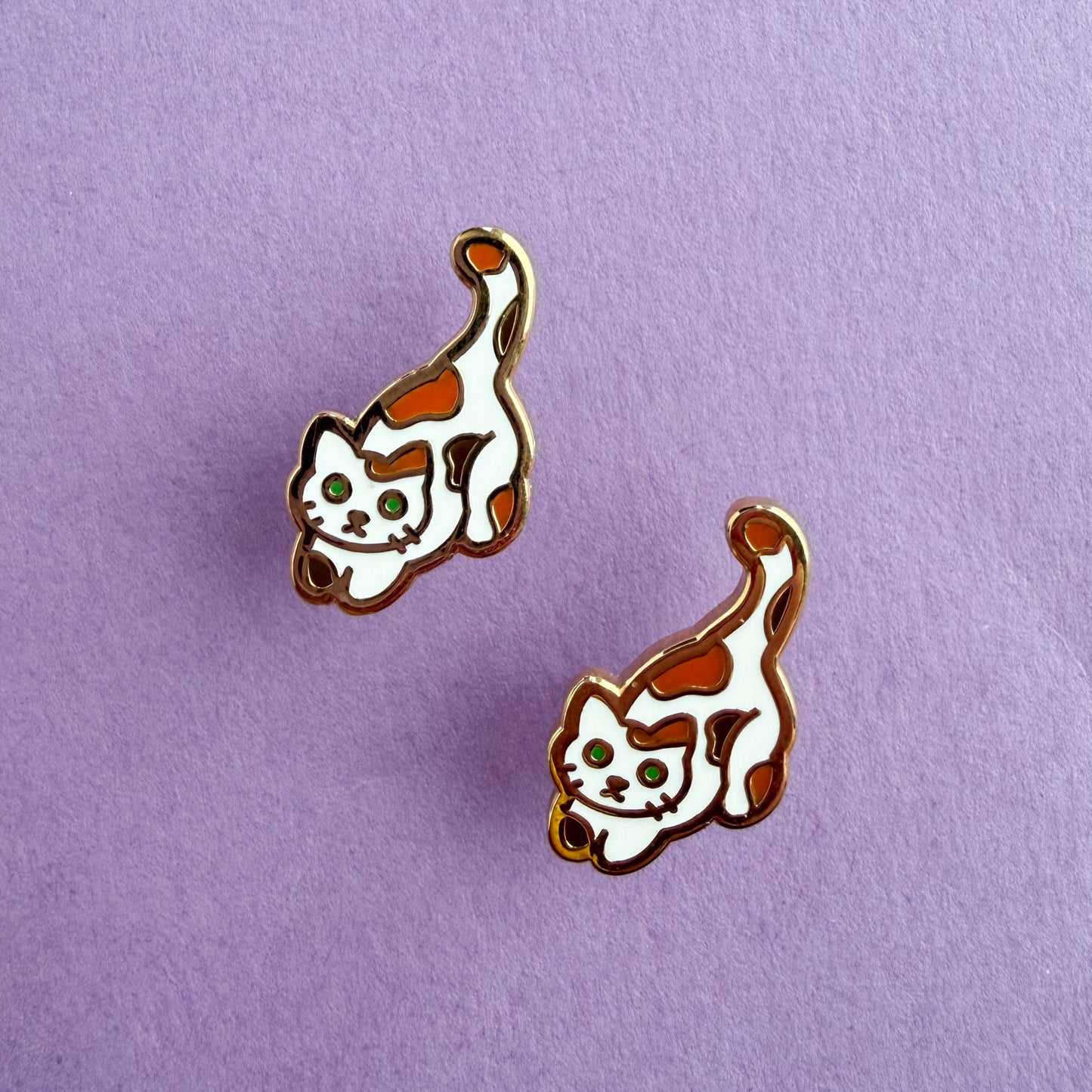 Calico Cat Earrings