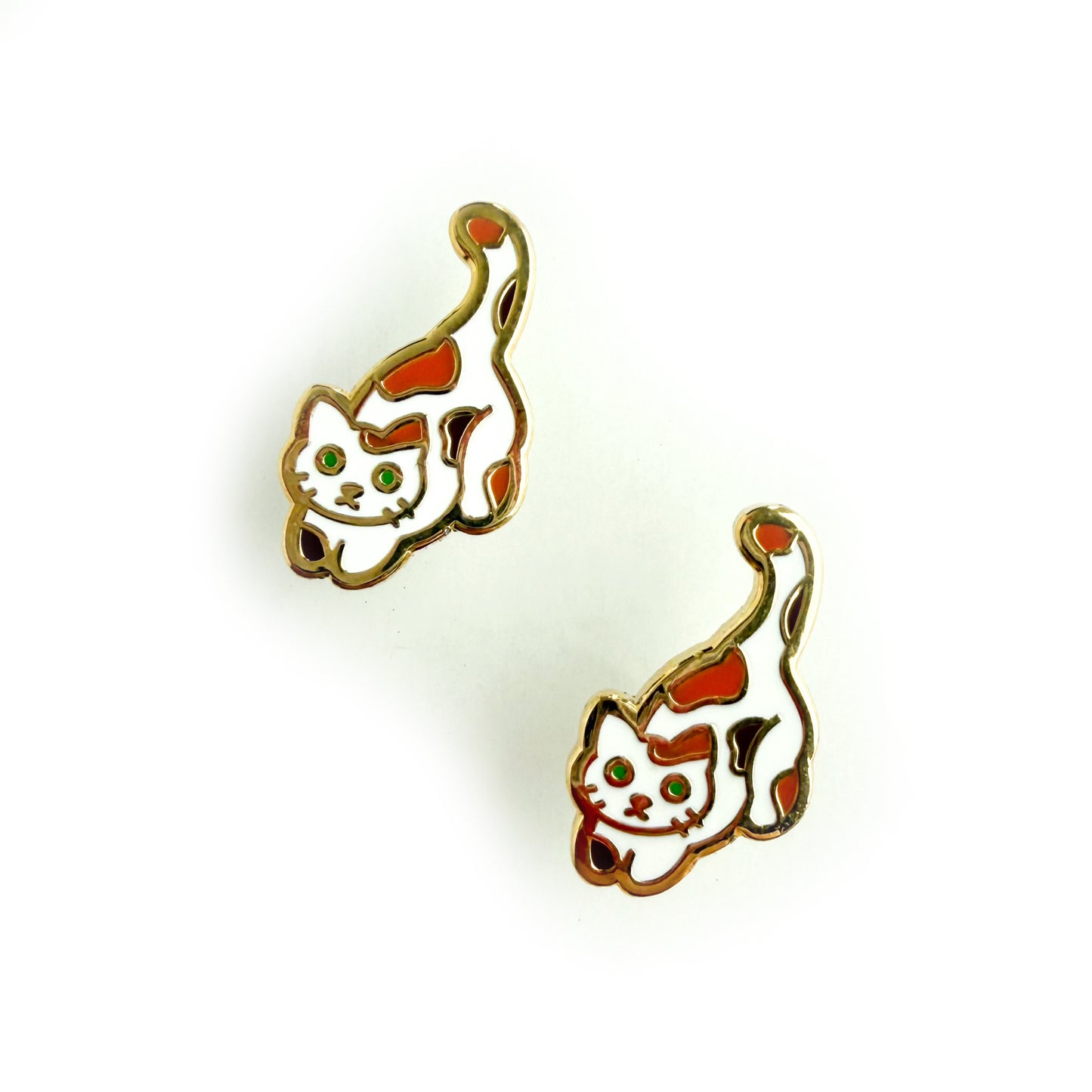 Calico Cat Earrings