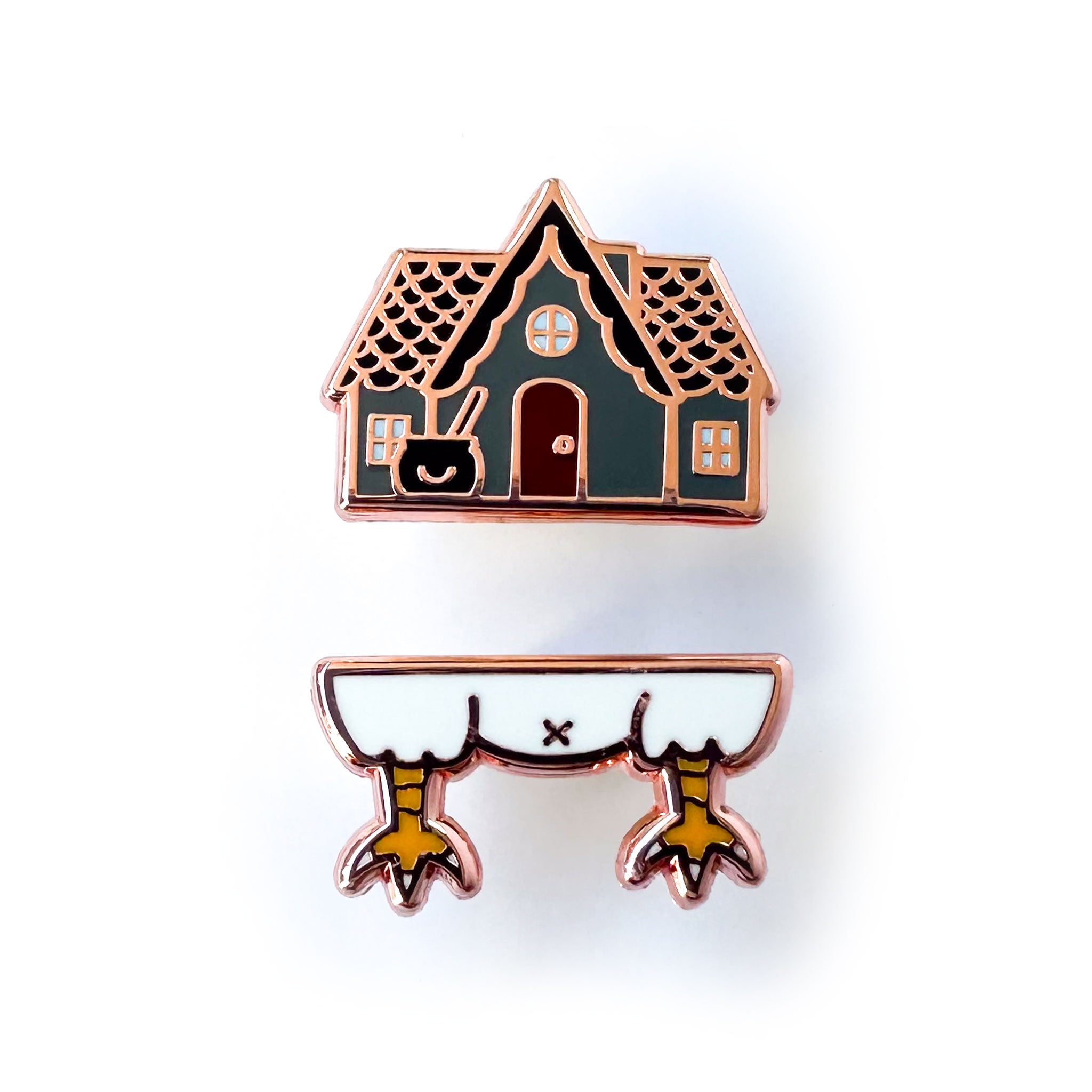 Baba Pin Drop Baba Yaga Pride Pal Enamel Pin Set – Kitty With A Cupcake