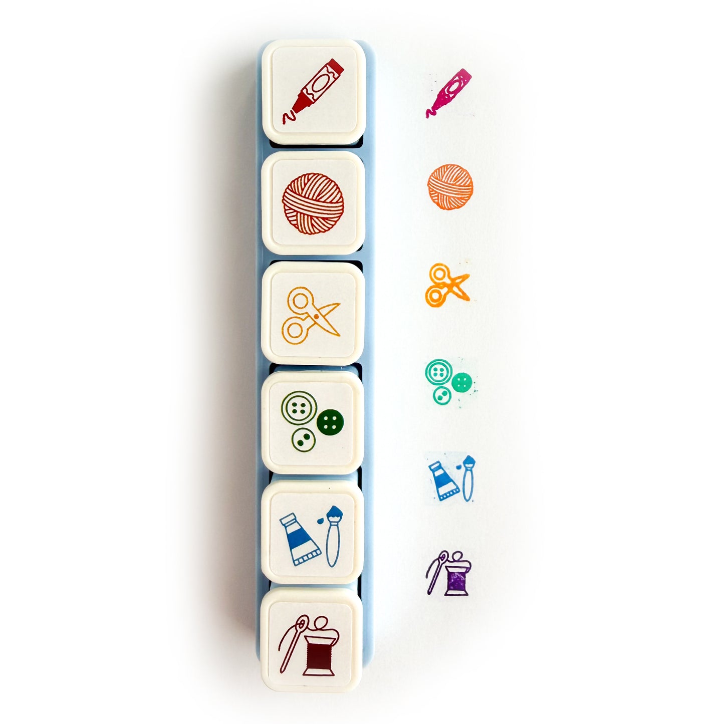 Crafty Push Button Stamp